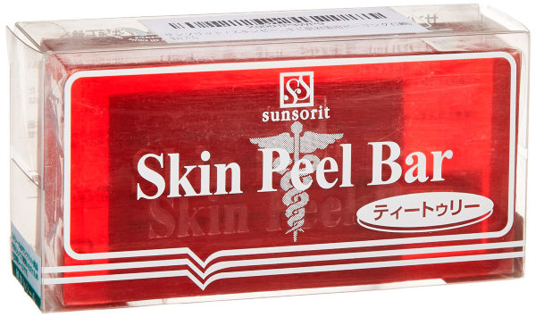 Деликатное мыло на основе АНА кислот с экстрактом чайного дерева Sunsorit Skin Peel Bar АНА, 135 г