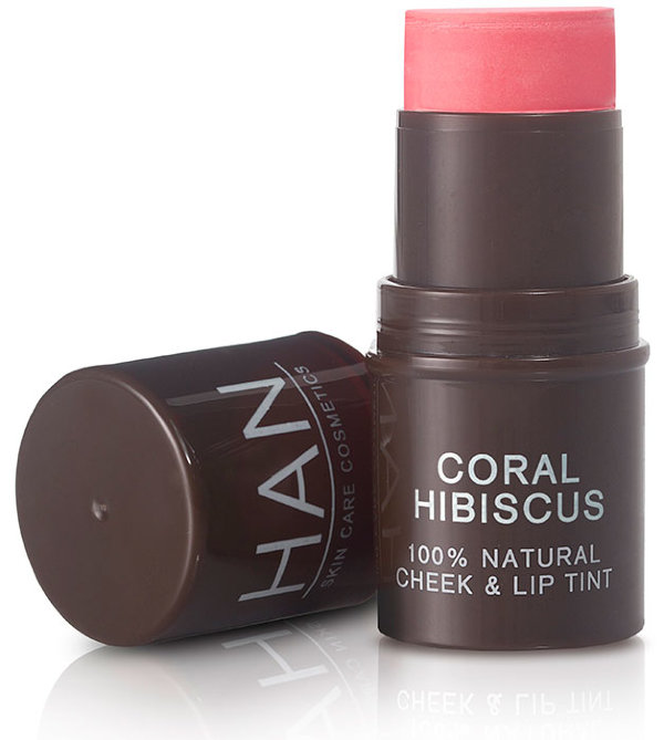 Помада-Тинт Щеки и Губы - Коралловый Гибискус Cheek & Lip Tint - Coral Hibiscus HAN, 5,7 г