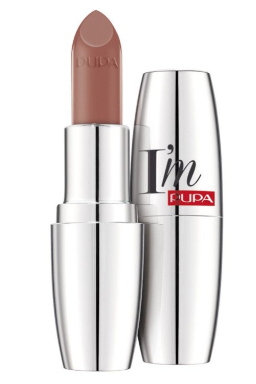 Pupa I'm Pure Colour Lipstick 101 Nude Code Губная помада Абсолютный блеск