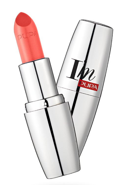 Pupa I'm Pure Colour Lipstick 204 Lucky Coral Губная помада Абсолютный блеск