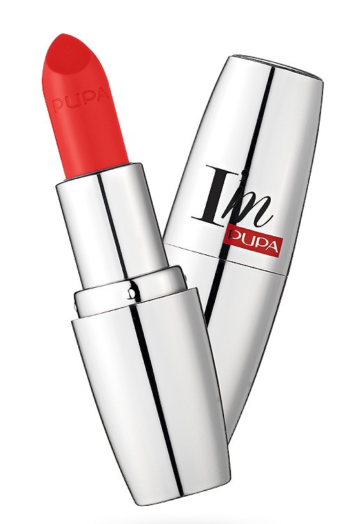 Pupa I'm Pure Colour Lipstick 301 Poppy Губная помада Абсолютный блеск