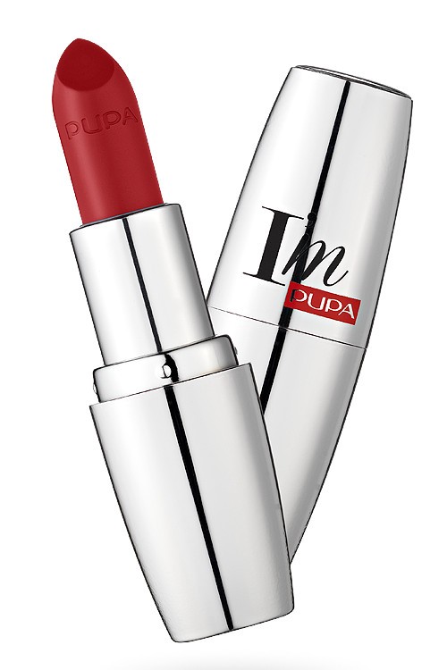 Pupa I'm Pure Colour Lipstick 305 Cherry Губная помада Абсолютный блеск