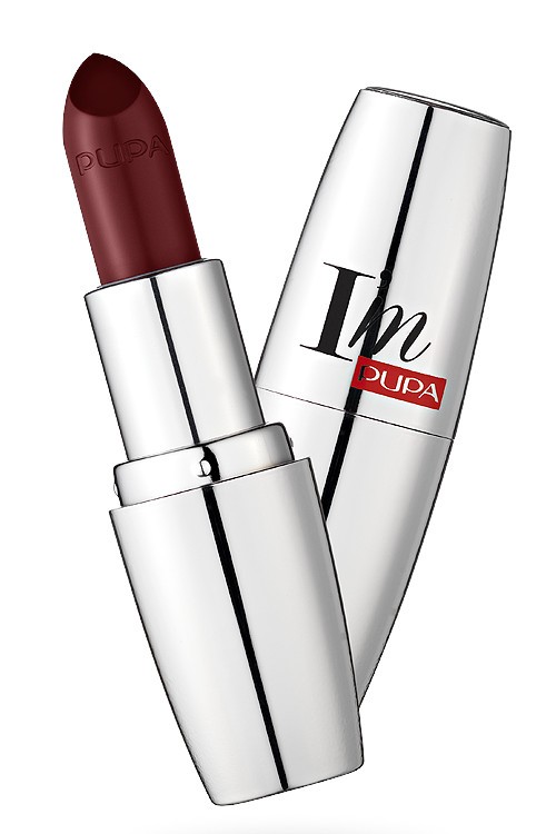 Pupa I'm Pure Colour Lipstick 308 Burgundy Губная помада Абсолютный блеск