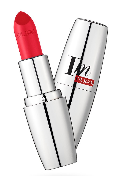 Pupa I'm Pure Colour Lipstick 315 Red Magenta Губная помада Абсолютный блеск