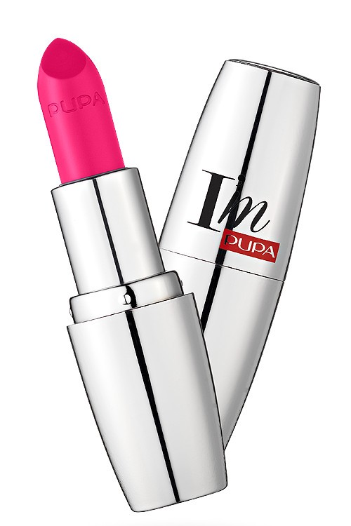 Pupa I'm Pure Colour Lipstick 405 Electric Fuchsia Губная помада Абсолютный блеск