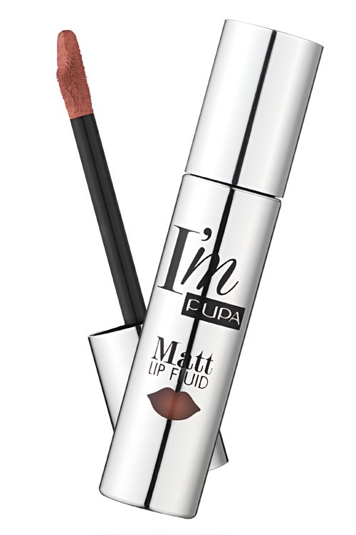 Pupa I'm Matt Lip Fluid 011 Natural Nude Матовая жидкая помада Чистый цвет