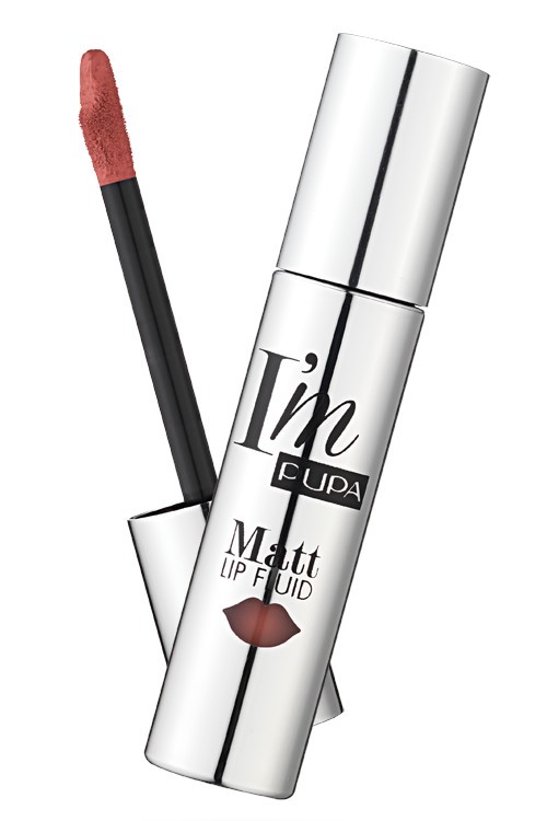 Pupa I'm Matt Lip Fluid 012 Rose Nude Матовая жидкая помада Чистый цвет