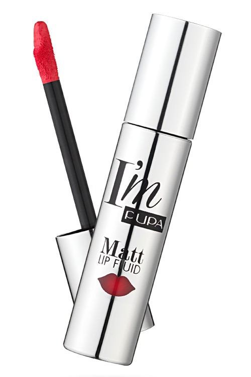 Pupa I'm Matt Lip Fluid 034 Intense Coral Матовая жидкая помада Чистый цвет
