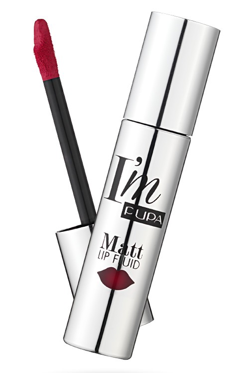 Pupa I'm Matt Lip Fluid 051 Diva's Red Матовая жидкая помада Чистый цвет