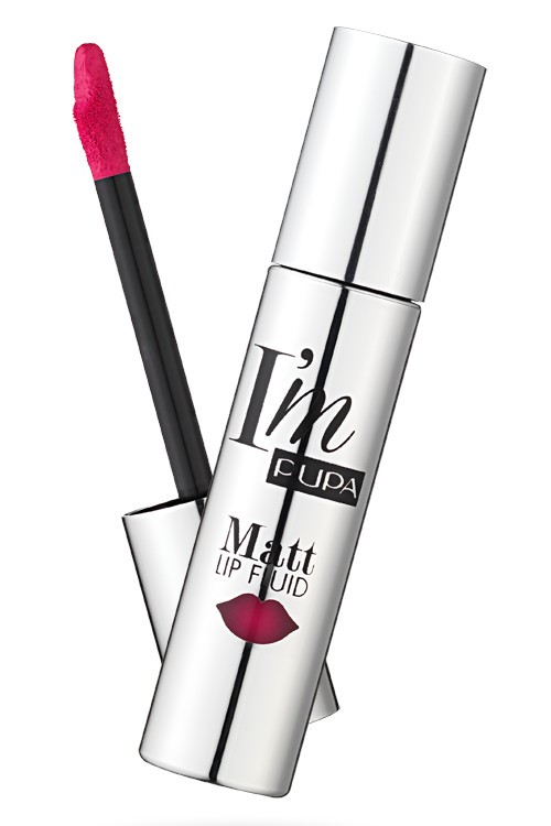 Pupa I'm Matt Lip Fluid 072 Fancy Fuchsia Матовая жидкая помада Чистый цвет