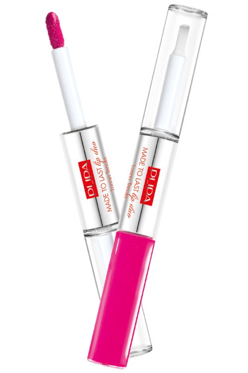 Pupa Made to Last Lip Duo 003 Fuchsia Passion Водостойкая жидкая губная помада с защитным покрытием