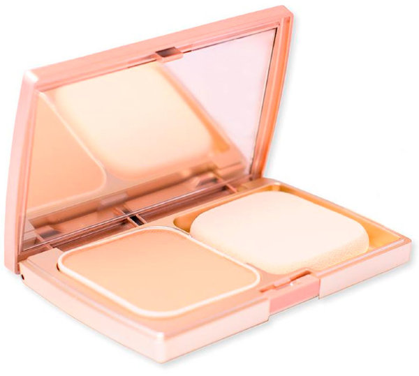 Компактная пудра для лица: цвет W-01 розовая Flouveil Foundation, 10 г