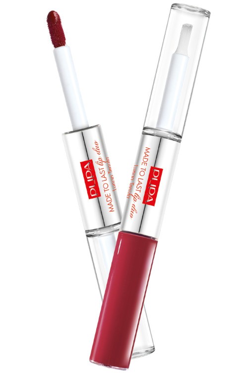 Pupa Made to Last Lip Duo 005 Deep Ruby Водостойкая жидкая губная помада с защитным покрытием