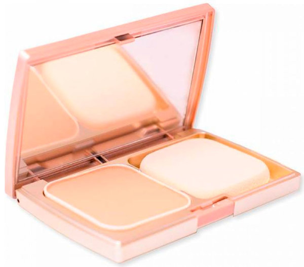 Компактная пудра для лица: цвет W-02# светлая охра 2 Flouveil Foundation, 10 г