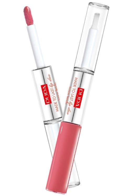 Pupa Made to Last Lip Duo 008 Miami Pink Водостойкая жидкая губная помада с защитным покрытием