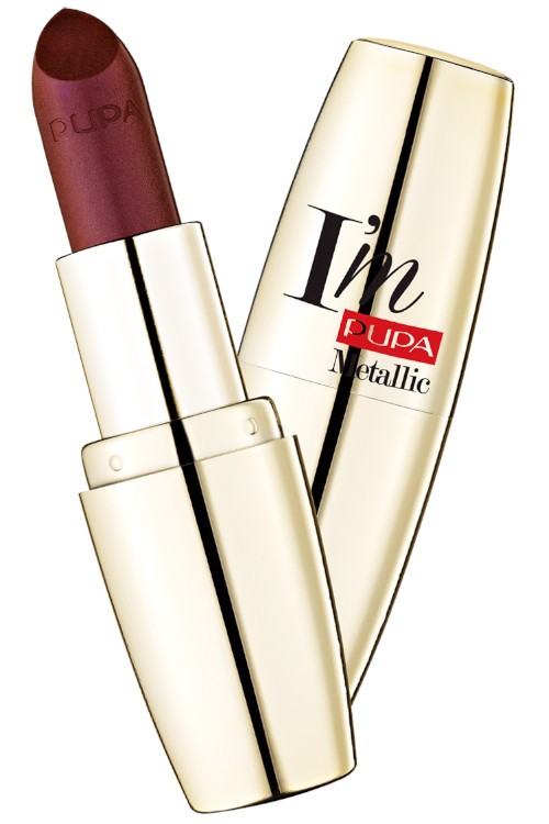 Pupa I'm Metallic 004 Warm Bronze Губная помада Абсолютное сияние